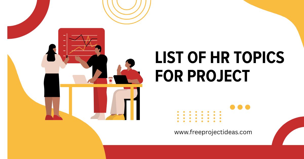 List of HR Topics for Project